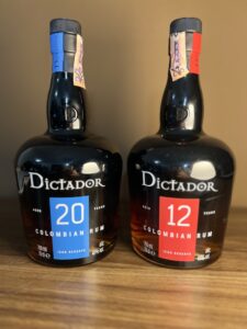 Dictador 12Y 20Y rum