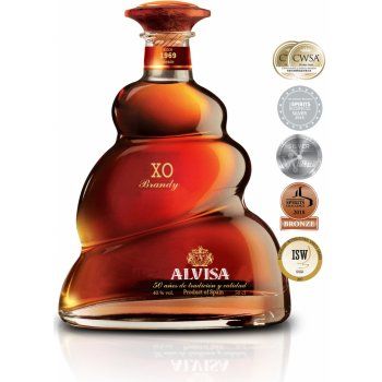 Alvisa Brandy XO 40% 0,5 l (holá láhev)